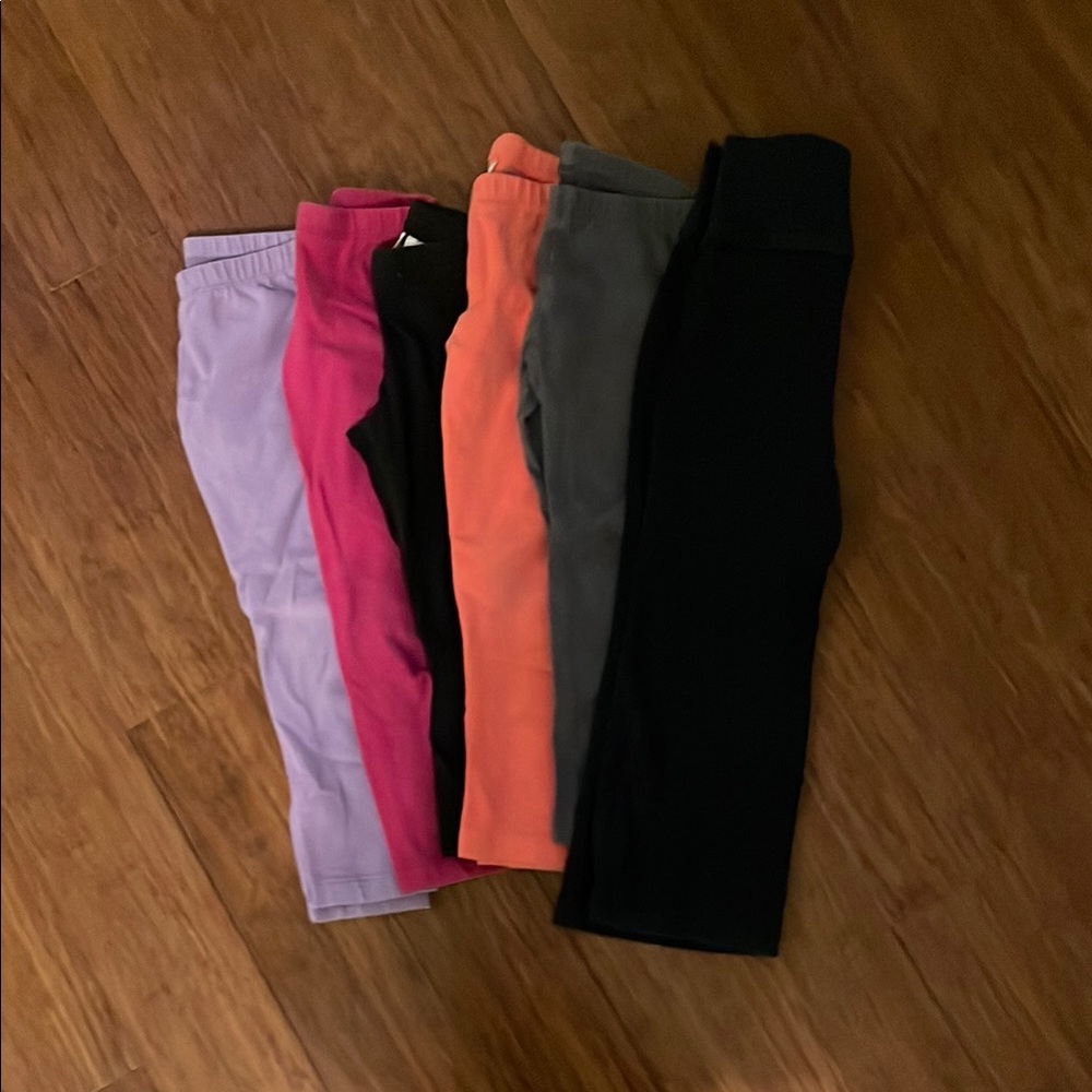 Kids Colorful Leggings Set